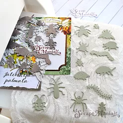 Нож "Насекомые", 2,5х2,2 см (ScrapMania)