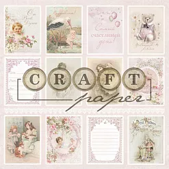 Бумага "Наша доченька. Карточки" (CraftPaper)