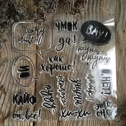 Нож со штампами "Комиксы", 3,3х2,7 см (MimiCut)