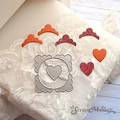 Нож "Уголки. Детские", 5,5х5,5 см (ScrapMania)