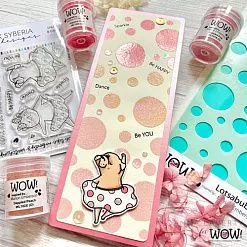 Пудра для эмбоссинга непрозрачная "Dappled Peach. Пятнистый персиковый" (WOW) Пудра для эмбоссинга непрозрачная "Dappled Peach. Пятнистый персиковый" (WOW)