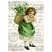 Тканевая карточка "Нежный возраст. Корзинка" (ScrapMania)