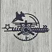 Нож "Воздушный бой", 9,3х6,3 см (ArtScrap)