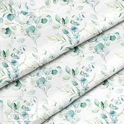 Отрез ткани 79х50 см "Букет с эвкалиптом" (Cotton)