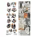 Лист с картинками 10х30 см "Стальное сердце. Защита" (ScrapMania)