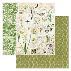Бумага "Заповедник. Цветение жизни" (ScrapMania) Бумага "Заповедник. Цветение жизни" (ScrapMania)