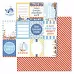 Набор бумаги 30,5х30,5 см "Морячок", 12 листов (ScrapMania)