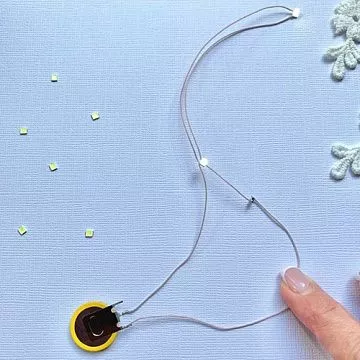 Подсветка, модуль с 2 белыми светодиодами, диагональное расположение (ScrapIllumination)