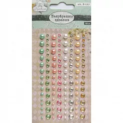 Набор полужемчужин и страз на клеевой основе "Галантный век" (Рукоделие)