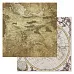 Набор бумаги 30,5х30,5 см "Фономикс. Карты. Том 1", 12 листов (ScrapMania)