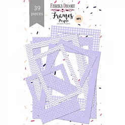 Набор рамок "Сиреневый" (Фабрика Декору) Набор рамок "Сиреневый" (Фабрика Декору)