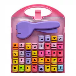 Дырокол 1 см со сменными насадками "Большой детский набор" (Kamei)