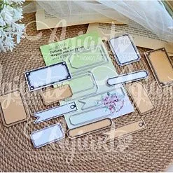 Нож "Картотека", 6,2х3,4 см (AgiArt)