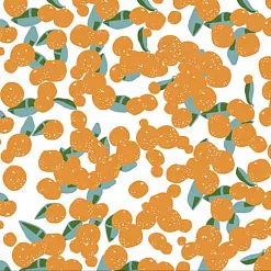 Бумага "Время чудес. Мандарины" (Polkadot)