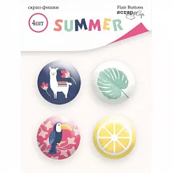 Набор фишек "Summer" (Скрапмир) Набор фишек "Summer" (Скрапмир)