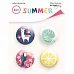 Набор фишек "Summer" (Скрапмир) Набор фишек "Summer" (Скрапмир)