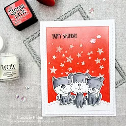 Пудра для эмбоссинга с глиттером "Искрящийся снег" (WOW)