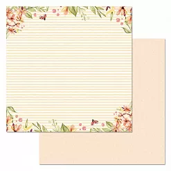 Набор бумаги 30,5х30,5 см "Варенье из одуванчиков", 12 листов (ScrapMania)