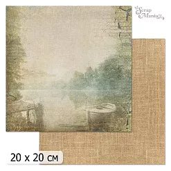 20х20 Бумага "Родная. Дизайн 4" (ScrapMania)