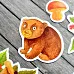 Набор высечек из бумаги "По грибы, по ягоды", 30 шт (ScrapMania)