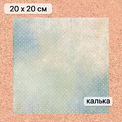 Калька 20х20 см "Школьная жизнь 02", плотность 110 гр/м2 (ScrapMania) Калька 20х20 см "Школьная жизнь 02", плотность 110 гр/м2 (ScrapMania)