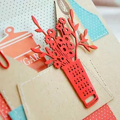 Украшение из чипборда "В тёрке" (Fluffy Daffy)