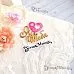 Нож "Я люблю тебя", 3,9х4,7 см (ScrapMania)