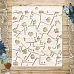 Трафарет 15х18 см "Алиса в сказке. Колода карт" (ScrapMania)