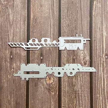 Нож "Морской бордюр 3", 2,7х14 см (Scrapman)