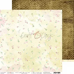 Бумага 30х30 см "Hello little girl 04" (CraftO'clock)