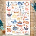 Скрап-карта А4 "Морячок. Детали" (ScrapMania)