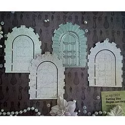 Нож "Дверь в старый замок", 9,2х7,1 см (AgiArt)