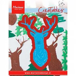 Нож для вырубки и тиснения "Олень" (Marianne design) Нож для вырубки и тиснения "Олень" (Marianne design)
