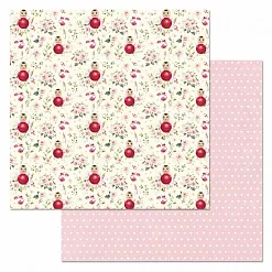Набор бумаги 20х20 см "Кудряшка", 12 листов (ScrapMania)