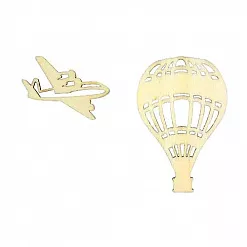 Набор деревянных украшений "Воздушный шар" (ScrapBerry's) Набор деревянных украшений "Воздушный шар" (ScrapBerry's)