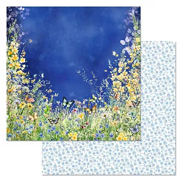 Бумага "Времена года: лето. Ночная тишина" (ScrapMania)