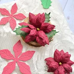 Нож "Пуансеттия. Малая", 8,5х6 см (ScrapMania) Есть нюанс
