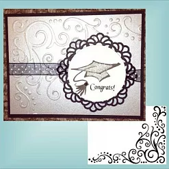 Папка для тиснения А5 "Резной уголок" (Darice) Папка для тиснения А5 "Резной уголок" (Darice)