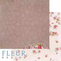 Набор бумаги 15х15 см "Зефир", 24 листа (Fleur-design)