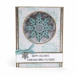 Набор ножей для вырубки "Swirly snowflakes" (Sizzix)