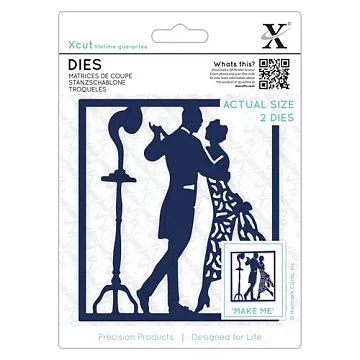Набор ножей для вырубки Xcut "Dancers 1920's" (DoCrafts) Набор ножей для вырубки Xcut "Dancers 1920's" (DoCrafts)