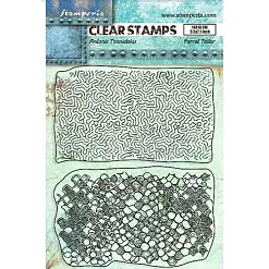 Штамп "Song of the sea. Double texture", 14х18 см (Stamperia)