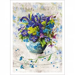 Тканевая карточка "Летнее счастье. Букет для мечтателя" (ScrapMania) Тканевая карточка "Летнее счастье. Букет для мечтателя" (ScrapMania)