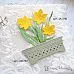 Нож "Первоцветы. Нарциссы", 7х10 см (ScrapMania)