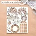 Чипборд "Улочки счастья" (ScrapMania)