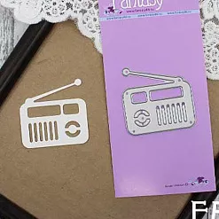 Нож "Радио приемник", 4х3,8 см (Fantasy)