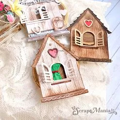 Нож "Соловьиные сказки. Скворечник", 4,5х6,9 см (ScrapMania) Нож "Соловьиные сказки. Скворечник", 4,5х6,9 см (ScrapMania)