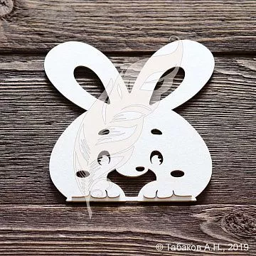 Заготовка для тиснения "Зайка 4" (ArtLines)