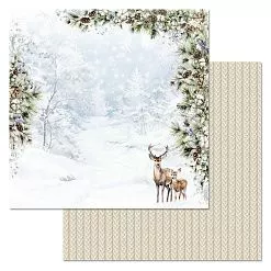 Набор бумаги 30,5х30,5 см "Снежные сказки", 12 листов (ScrapMania) Набор бумаги 30,5х30,5 см "Снежные сказки", 12 листов (ScrapMania)