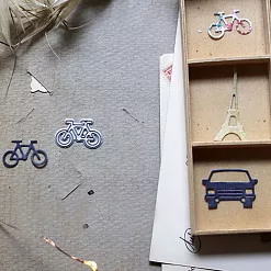 Нож "Иконка. Велосипед", 2,2х1,2 см (Scrapfriend)